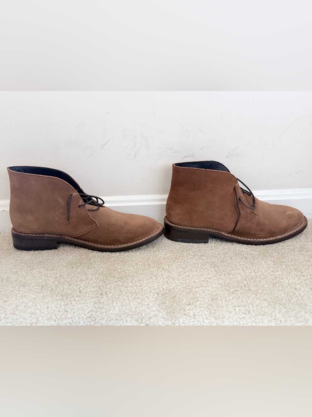 Thursday Boot Co. Scout Chukka Boots - Cognac Suede - Men's Size 10.5